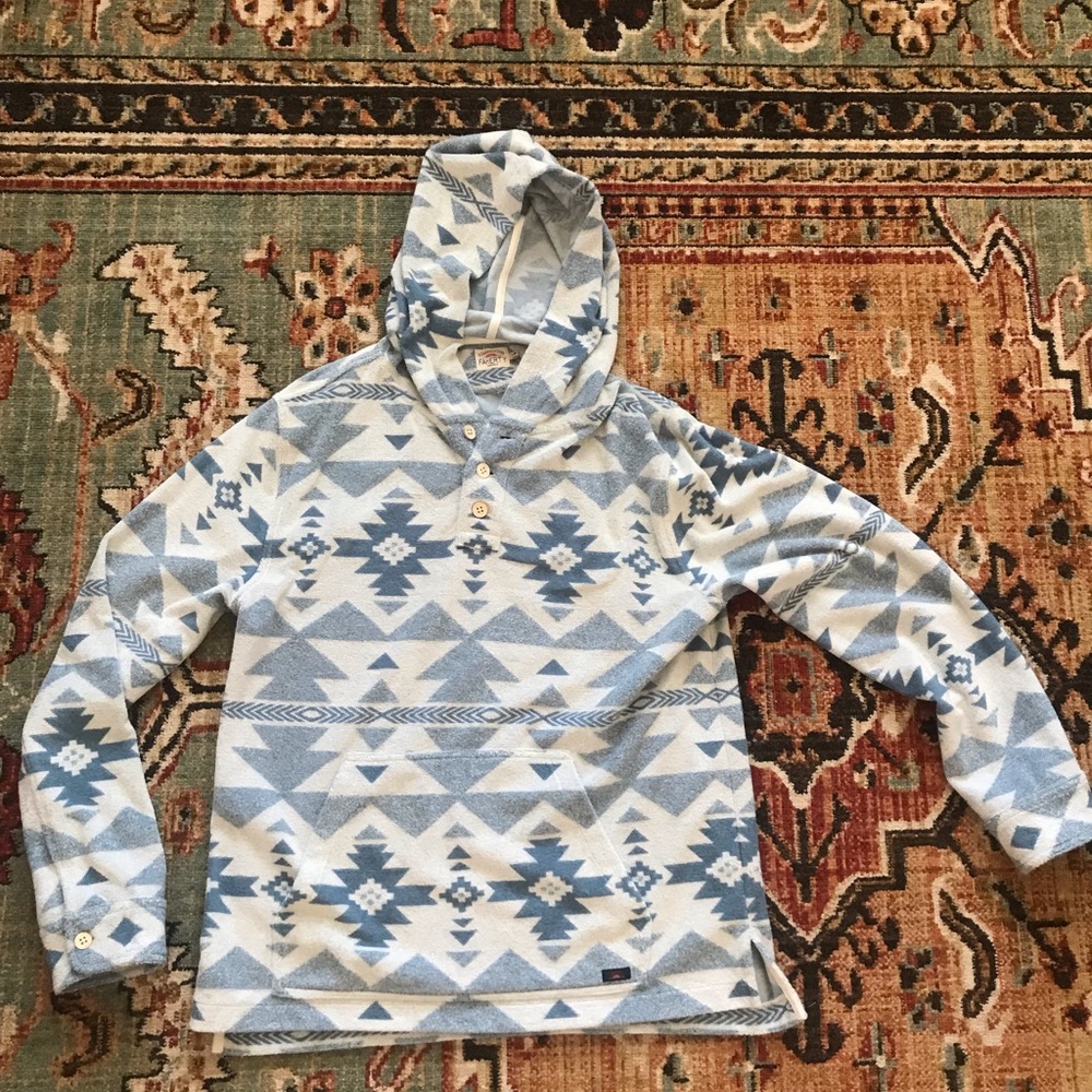 FAHERTY BRAND
Men's Doug Good Feather Cabana Pacific Hoodie